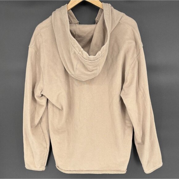 Vans Men's Heart Logo Hoodie Sweatshirt Size L Beige Skate Skater - Picture 2 of 7